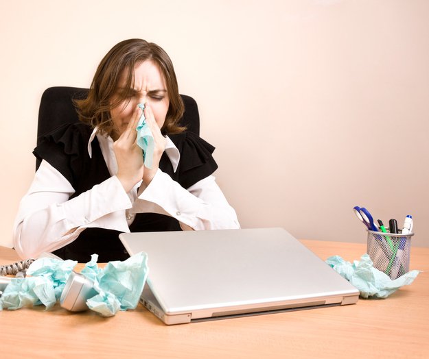Аллергия в офисе: как справиться
