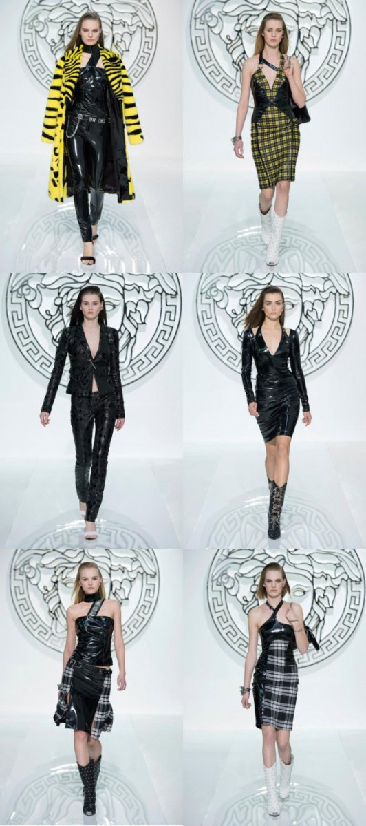 Осенняя коллекция Versace 2013 на неделе моды в Милане
