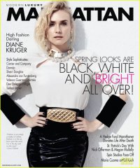 Диана Крюгер на обложке журнала Manhattan за март 2013 года