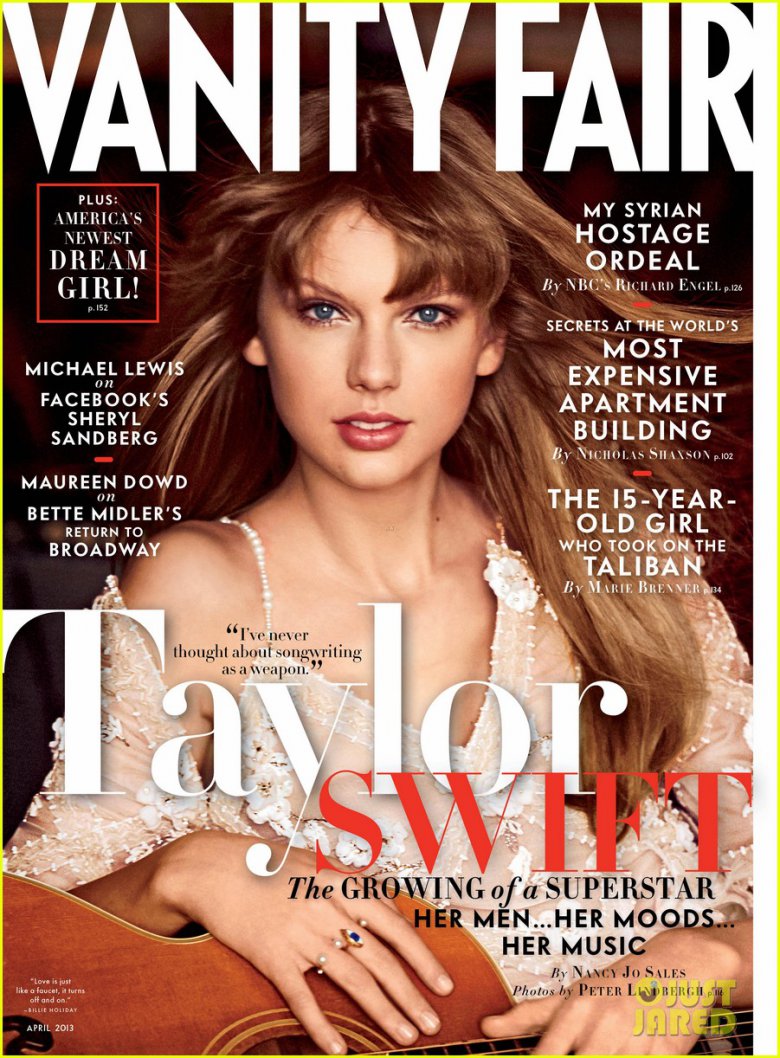 Тейлор Свифт на обложке апрельского номера Vanity Fair