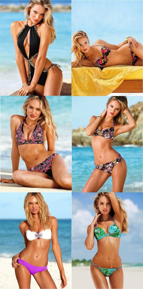 Кэндис Свейнпол для Victoria`s Secret: март 2013