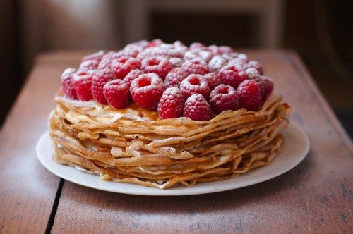 Масленица-2013: блинный торт с ягодами