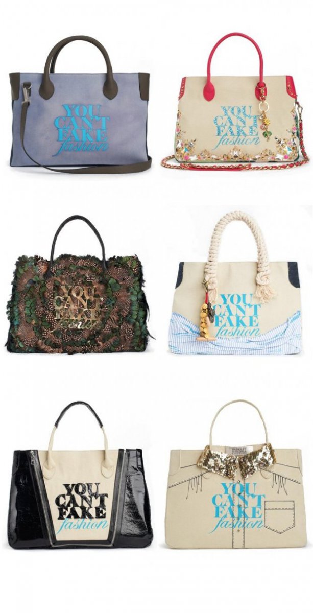 You Can`t Fake Fashion - новая коллекция  сумок от CFDA и eBay