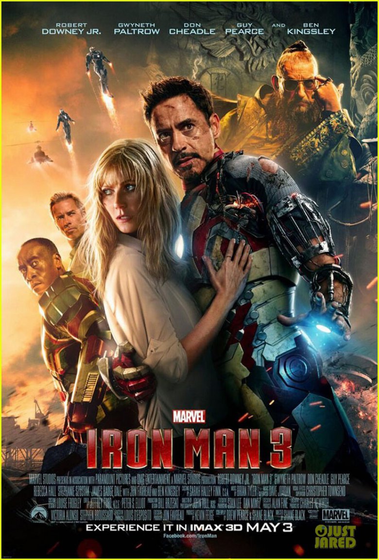 Международный постер «Железный человек 3»