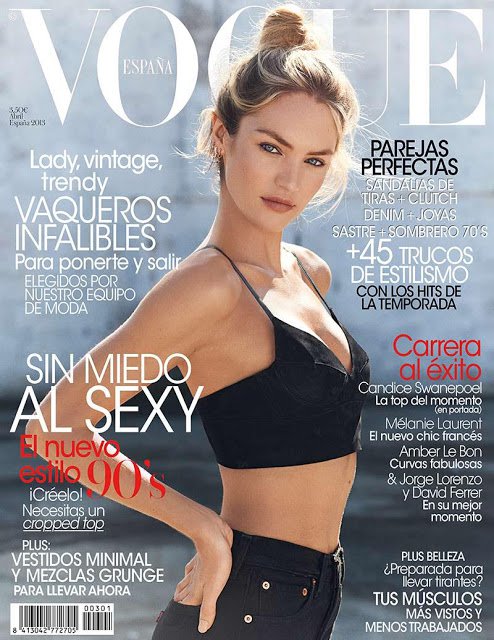 Кэндис Свейнпол для журнала Vogue, Испания, апрель 2013