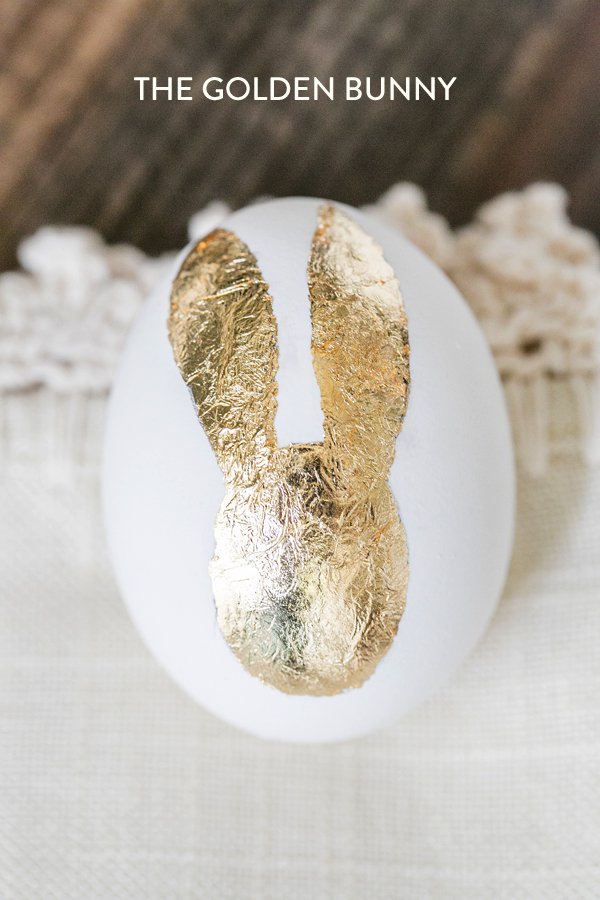 Идеи украшения яиц на Пасху: золотые яйца