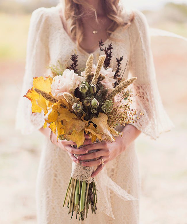 Какие цветы лучше всего выбрать для свадьбы осенью?
