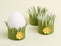 Бумажные подставки для пасхальных яиц