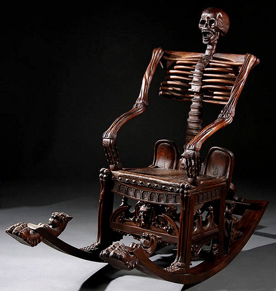 Кресло-качалка Skeleton Rocking Chairs