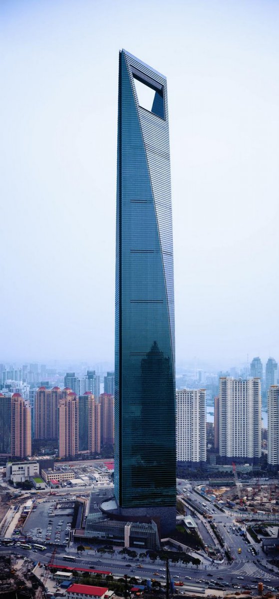Самые высокие здания мира: всемирный финансовый центр