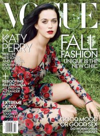 Первый взгляд на Кэти Перри для июльского номера Vogue