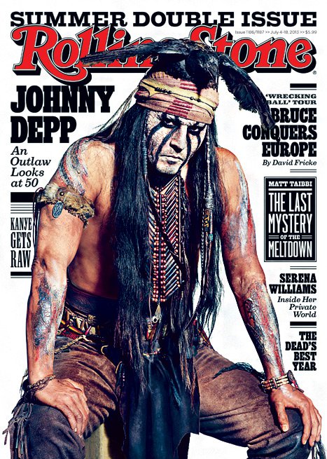 Джонни Депп на обложке журнала Rolling Stone