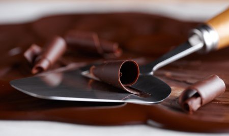 Украшение шоколадом: шоколадная стружка