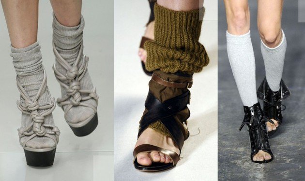 Гольфы, чулки и носки: как носить этой осенью?