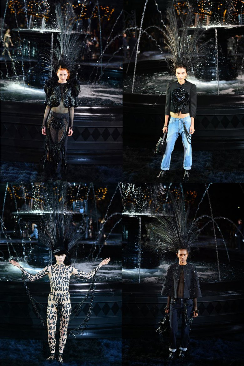 Коллекция Louis Vuitton весна-лето 2014 на неделе моды в Париже