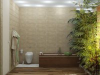 Ванная комната в эко-стиле