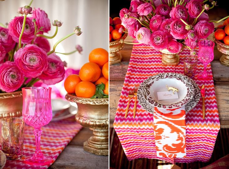 Детали свадьбы в марокканском стиле: флористика, декор