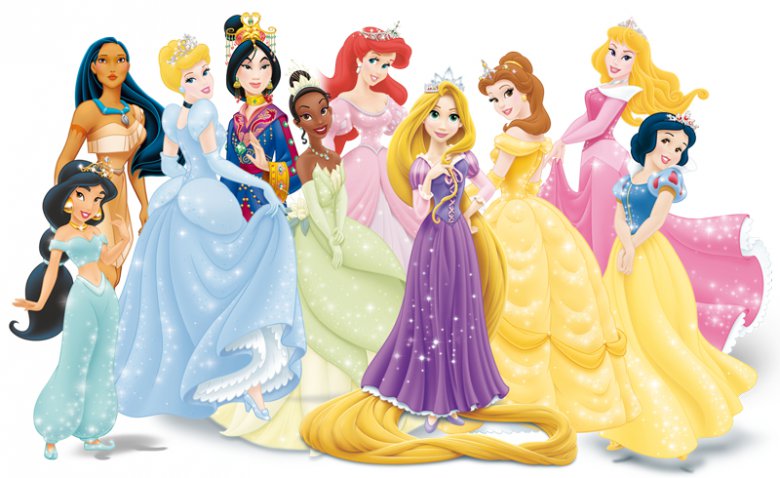 Стройные героини мультфильмов Disney могут пополнеть