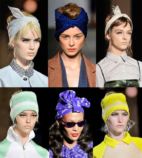 Модные новинки весна 2014: платок или косынка
