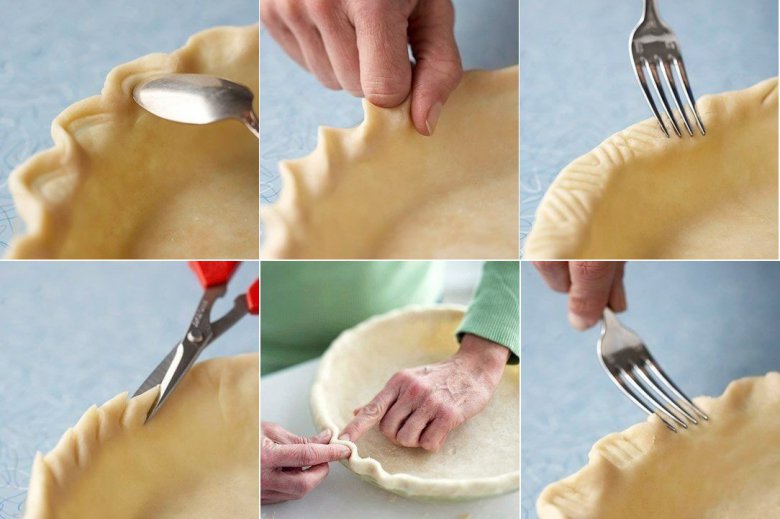 6 идей по оформлению края пирога