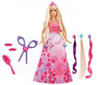Barbie: Модный тренд – накладные пряди!