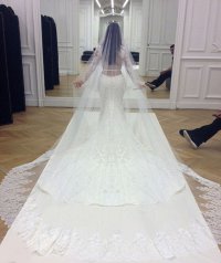 Свадебное платье Ким Кардашьян