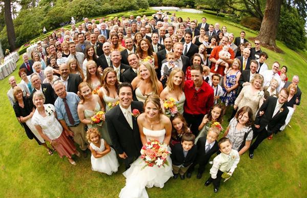 Чем больше гостей на свадьбе, тем счастливее семейная жизнь