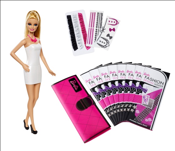 Создавай стильные образы вместе с Фабрикой моды от Barbie®!