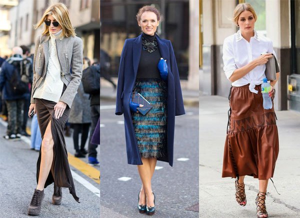 С чем носить модные юбки 2015?