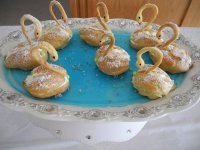 Заварные пирожные «Лебеди»